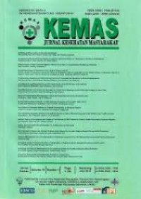 Image of KEMAS: Jumal Kesehatan Masyarakat Nasional Vol 19 No 4 2024